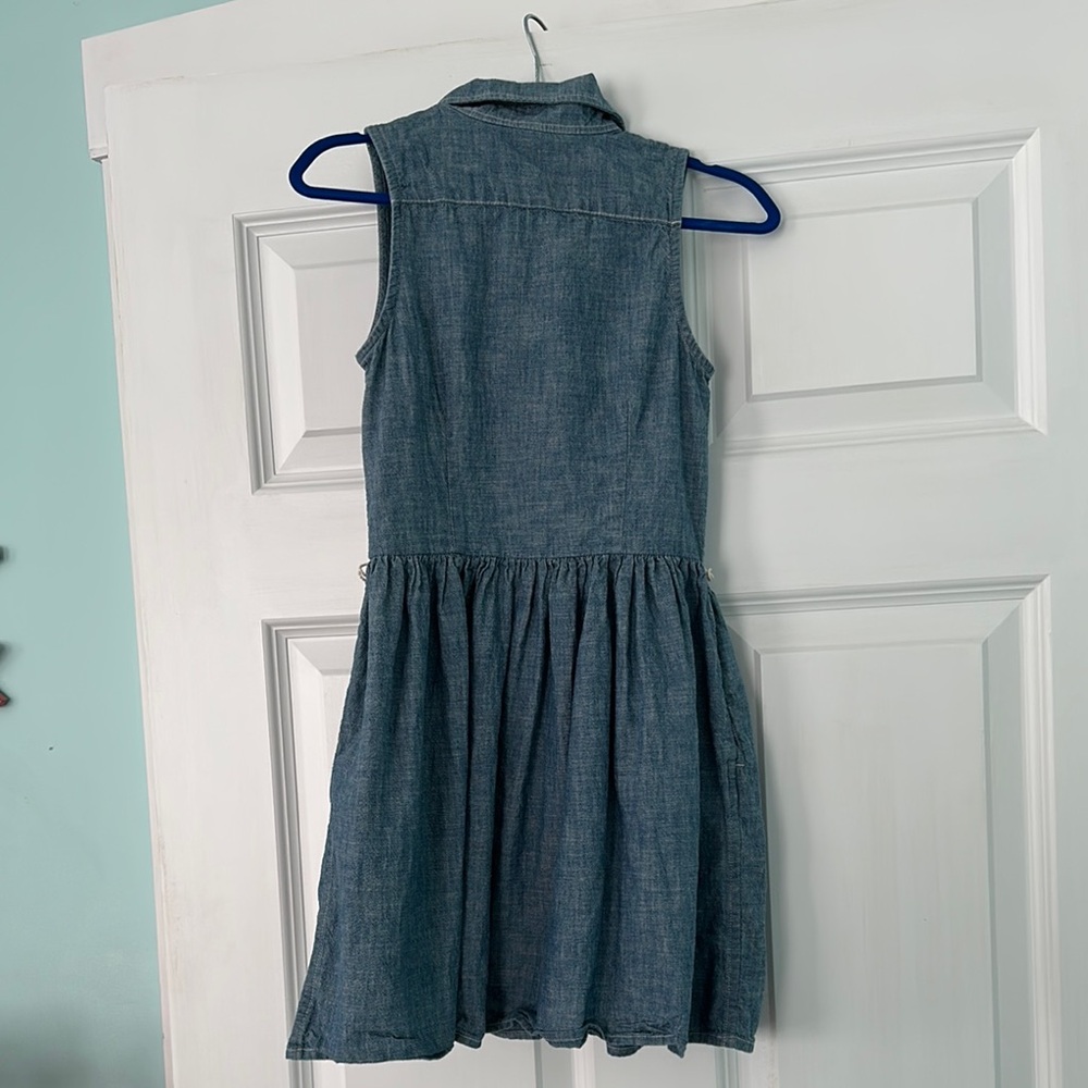 Polo kids Jean dress size 7 - Picture 3 of 3